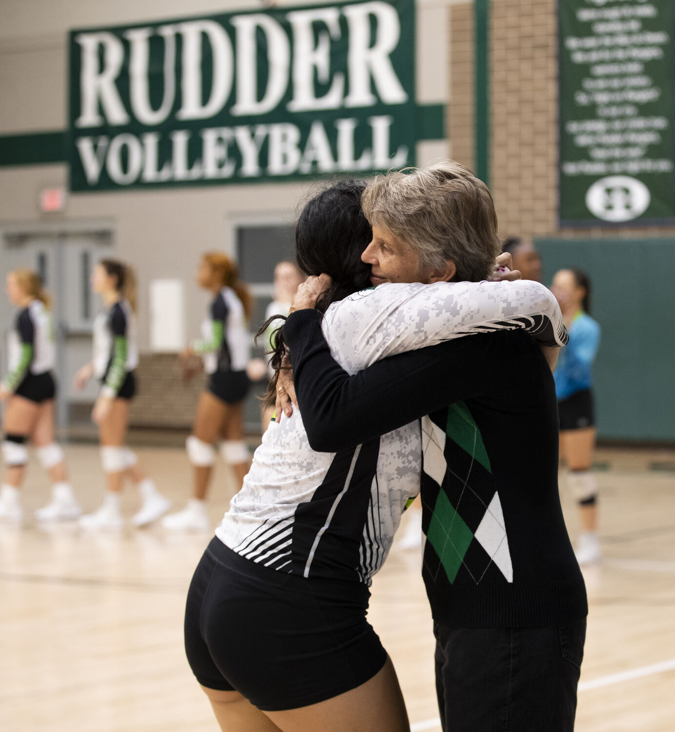 Rudder volleyball vs. A&M Consolidated